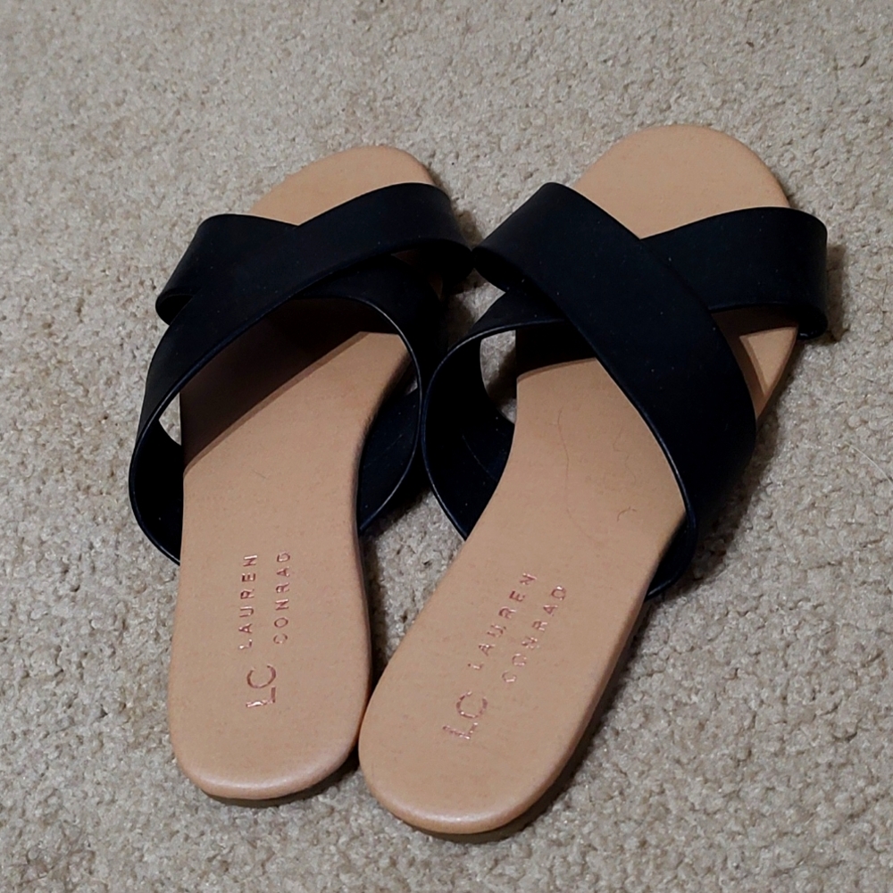 Black sandals